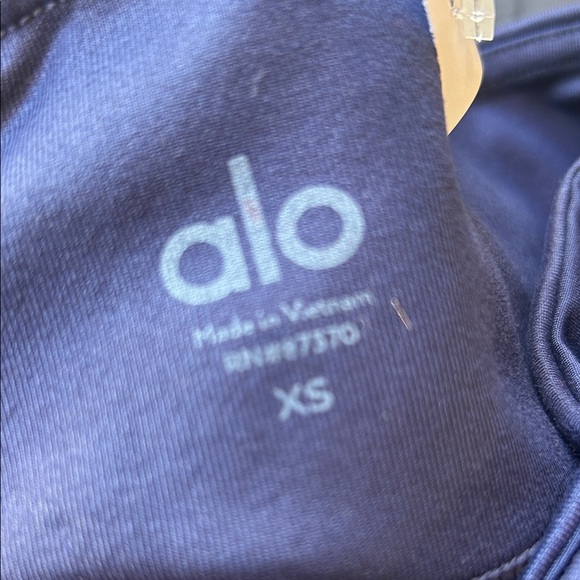ALO Blue Navy Leggings - Picture 2 of 5